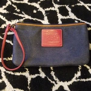 Coach Wristlet Wallet Pouch
